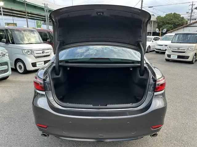 マツダ マツダ６セダン 25S Lパッケージ 愛知県 2019(令1)年 5.6万km マシーングレープレミアムM スマートキー/プッシュスタート/純正ナビ/フルセグTV/BT/USB /BOSEサウンドシステム/アラウンドビューモニター/ETC/純正19インチAW/レーンキープアシスト/スマートブレーキサポート/ブラインドスポットモニター/レーダークルーズコントロール/レザーシート/前席パワーシート（D席メモリー付き）/前席シートヒーター/エアシート/ハンドルヒーター/前後ドライブレコーダー/電動リアサンシェード/オートライト/純正フロアマット/LEDヘッドライト/取説、保証書