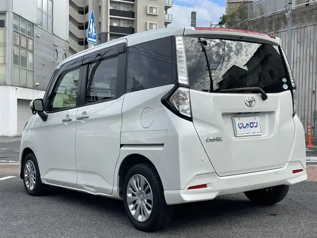 トヨタ タンク G－T 福岡県 2017(平29)年 7.9万km パールホワイトⅢ (株)IDOMが運営する【じしゃロン八幡西店】の自社ローン対象車両になります。こちらは現金ご利用時の価格です。自社ローンご希望の方は別途その旨お申付け下さい。/純正9インチナビ/スマートアシスト/純正ドライブレコーダー/GPSレーダー/両側電動スライドドア/LEDヘッドライト