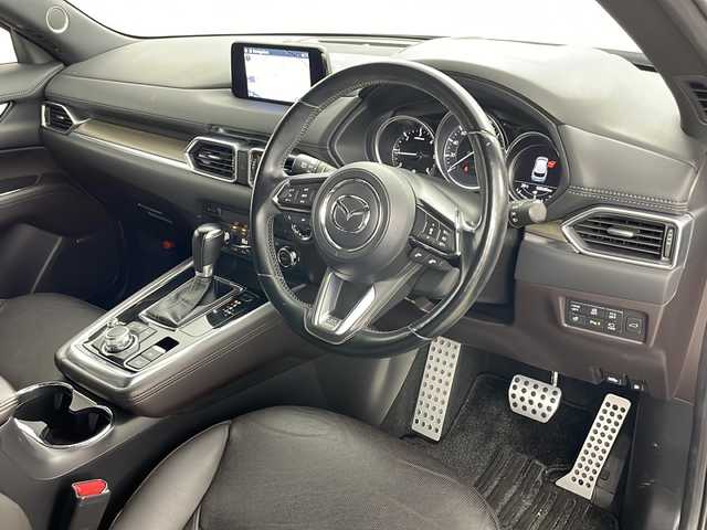 マツダ ＣＸ－８ XD Lパッケージ 道央・札幌 2017(平29)年 5万km マシーングレープレミアムM ・4WD/・ワンオーナー/・寒冷地仕様/・純正SDナビ&フルセグ&CD&DVD&BT/・i-ACTIVSENSE/・プリクラッシュセーフティ/・ブラインドスポットモニター/・クルーズコントロール/・レーンキープアシスト/・交通標識認識システム/・パーキングセンサー/・全方位カメラ/・BOSEサウンドシステム/・ヘッドアップディスプレイ/・パワーバックドア/・前後社外ドライブレコーダー/・シートヒーター/・パワーシート/・ハンドルヒーター/・革巻きステアリング/・ステアリングスイッチ/・ビルトインETC/・オートワイパー/・フロントワイパーデアイサー/・ミラーヒーター/・オートマチックハイビーム/・オートライト/・LEDヘッドライト/・LEDフォグ/・スマートキー/・アイドリングストップ/・プッシュスタート/・横滑り防止