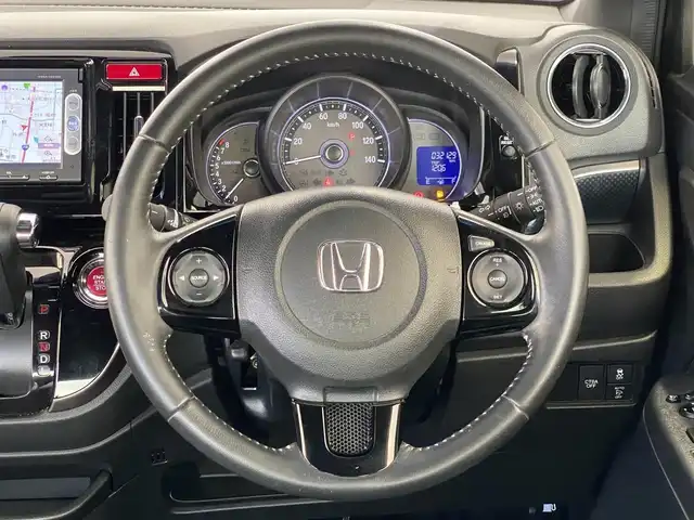 ホンダ Ｎ ＷＧＮ カスタム G SSパッケージ 岐阜県 2017(平29)年 3.3万km プレミアムベルベットパープル・パール 純正ナビ/ワンセグテレビ/Bluetooth/CD/DVD/クルーズコントロール/シティブレーキアクティブシステム/横滑り防止装置/コーナーセンサー/バックカメラ/アイドリングストップ/ハーフレザーシート/ビルトインETC/スペアキー/純正14インチAW/純正フロアマット/純正ドアバイザー/HIDオートライト