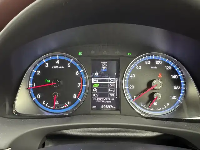 トヨタ ハリアー エレガンス 愛知県 2015(平27)年 5万km スパークリングブラックパールクリスタルシャイン 7インチナビ/（CD/DVD/BT/フルセグ）/革巻きステアリング/赤レザー内装/クルーズコントロール/ETC/バックカメラ/純正ドラレコ/コーナーセンサー/プリクラッシュセーフティ/運転席パワーシート/純正フロアマット/純正AW