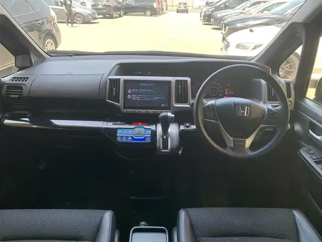 ホンダ ステップワゴン スパーダ Z クールスピリット 福井県 2014(平26)年 8.9万km プレミアムスパークルブラックパール (株)IDOMが運営する【じしゃロン福井店】の自社ローン専用車両になりますこちらは現金またはオートローンご利用時の価格です。自社ローンご希望の方は別途その旨お申付け下さい/アルパインナビ（EX900)/バックカメラ/フルセグ/ETC　/ハーフレザーシート/ディスチャージヘッドライト