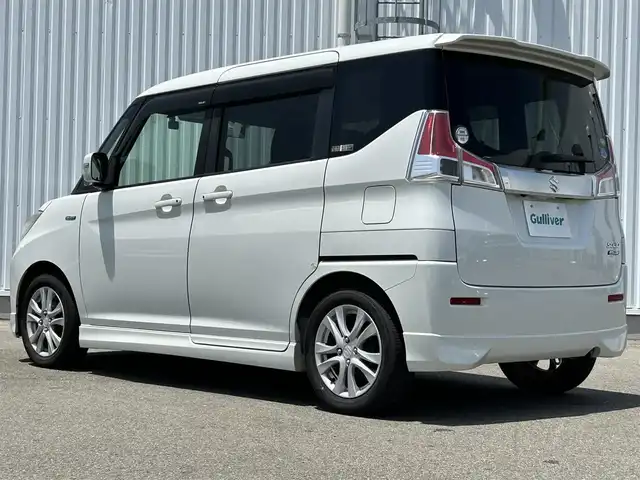 スズキ ソリオ HV MZ 愛媛県 2016(平28)年 6.9万km ピュアホワイトP 社外ナビ/DVD/フルセグTV/Bluetooth/iPod/AUX/後席モニター/バックカメラ/ドライブレコーダー前後/両側パワースライドドア/ETC/エアバッグ/サイドエアバッグ/オートライト/純正15インチAW/ABS/横滑り防止機能/アイドリングストップ/シートヒーター/社外フロアマット/スマートキー/スペアキー有/パワーステアリング/パワーステアリング/プッシュスタート
