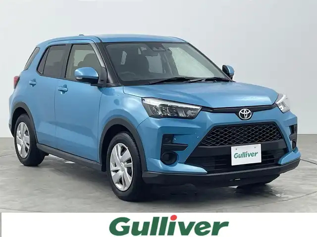 トヨタ ライズ X 大分県 2022(令4)年 5.8万km ターコイズブルーマイカメタリック スマートアシスト搭載/・衝突回避支援ブレーキ機能/・車線逸脱警報機能/・車線逸脱抑制制御機能/・ふらつき機能/・路側逸脱警報/・ブレーキ制御付誤発進抑制機能（前後）/・先行車発進お知らせ機能/・オートハイビーム/・コーナーセンサー/社外ナビ　型式：AVIC-RZ503/【BT対応、CD、DVD、AM/FM】/ステアリングスイッチ/バックカメラ/プッシュスタート/ETC/ドライブレコーダー/アイドリングストップ/横滑り防止装置/電動格納ミラー/純正フロアマット/オートライト/LEDヘッドライト/保証書、取説