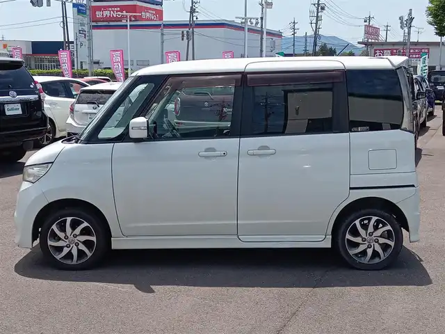 日産 ルークス ハイウェイスター 福井県 2010(平22)年 8.2万km スノーパールホワイト 純正14インチAW/４WD/キセノンヘッドライト/Fフォグ/片側パワースライドドア/シートヒーター/パイオニアメモリナビ（CD/DVD/BT/USB/AUX）/ワンセグテレビ/盗難防止装置/ダブル＋サイドエアバッグ/純正フロアマット/スマートキー