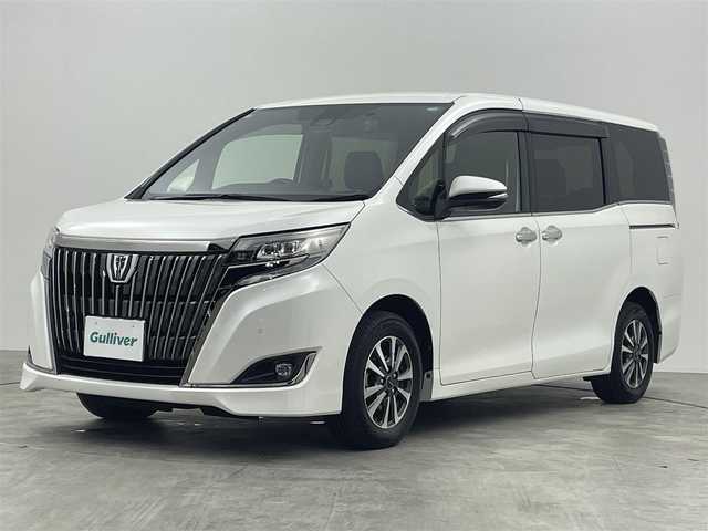 トヨタ エスクァイア Gi プレミアムパッケージ ブラックテーラード 群馬県 2019(令1)年 6.8万km ホワイトパールクリスタルシャイン １０インチナビ　１１．６インチフリップダウンモニター　クルーズコントロール　両側パワースライドドア　バックカメラ　シートヒーター　衝突軽減　ドラレコ　スマートキー　プッシュスタート　禁煙車