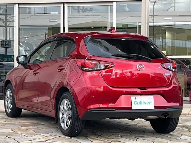 マツダ マツダ２ 15S スマートエディション 静岡県 2022(令4)年 0.7万km ソウルレッドクリスタルM 純正SDナビ/・CD/・DVD/。USB/・Bluetooth/・フルセグTV/・AM/・FM/主要装備/・アラウンドビューモニター/・衝突軽減/・BSM/・レーンキープ/・ETC/・ドラレコ前後/・MTモード付/・純正フロアマット/。オートライト/・オートハイビーム
