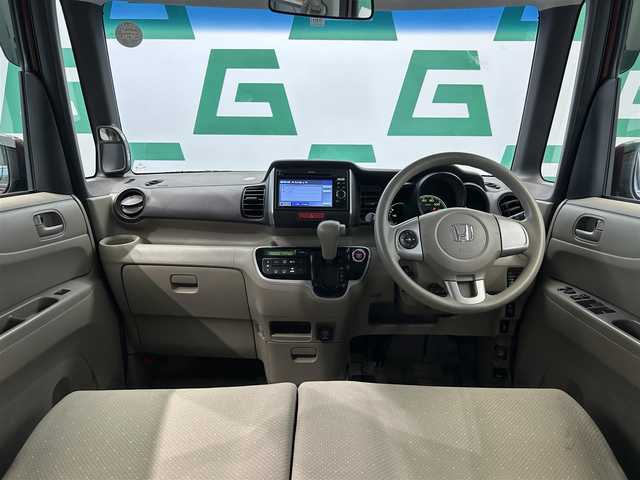 ホンダ Ｎ ＢＯＸ G Lパッケージ 鹿児島県 2013(平25)年 5.2万km プレミアムディープロッソパール 禁煙/純正ディスプレイオーディオ/（ワンセグTV/CD/Bluetooth）/片側パワースライドドア/純正フロアマット/ドアバイザー/アイドリングストップ/ドアバイザー/チップアップシート/ヘッドライトレベライザー