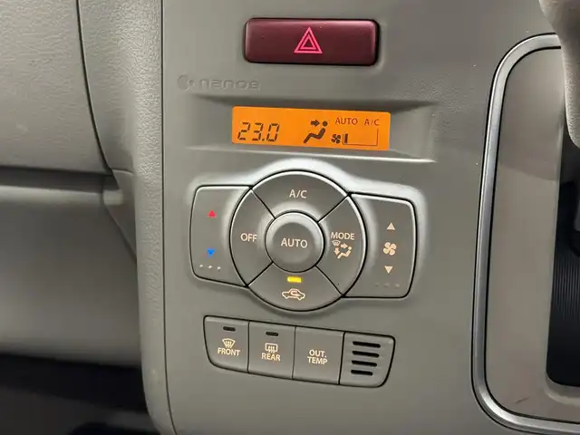 スズキ ラパン モード 三重県 2019(令1)年 4.1万km ノクターンブルーパール ガソリン/FF/インパネCVT/純正 8インチナビ CN-RZ853/（FM/AM/SD/iPod/TV/USB/Bluetooth/MEMORY MUSIC/CD/DVD/VTR）/【OP】全方位モニター/安全装備/・デュアルセンサーブレーキサポート/・車線逸脱警報機能/・ふらつき警報機能/・誤発進抑制機能/・後方誤発進抑制機能/・リヤパーキングセンサー/・後退時ブレーキサポート/・標識認識機能（車両進入禁止、はみ出し通行禁止、最高速度、一時停止）/・ハイビームアシスト/装備/・シートヒーター（D/N）/・オートエアコン/・オートライトシステム/・キセノンヘッドライト（ロービーム）/・プッシュスタート/・ステアリングスイッチ/・電動格納ドアミラー/・純正ホイールキャップ＆14インチスチールホイール/・保/取/ナビ取/・スマートキーx2/など