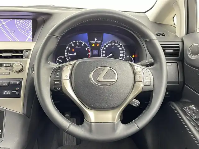 レクサス ＲＸ 270 千葉県 2014(平26)年 10.4万km ホワイトパールクリスタルシャイン 純正HDDナビ/フルセグTV/Bluetooth接続/CD/DVD再生機能/サンルーフ/黒レザーシート/シートヒーター/パワーシート/前後コーナーセンサー/LEDヘッドライト/ビルトインETC/パワーバックドア/LEDヘッドライト/スマートキー