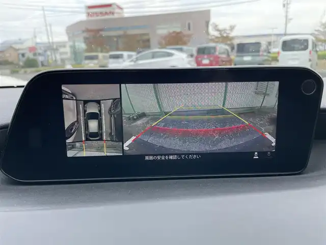 マツダ マツダ３ファストバック 15S ツーリング 福島県 2021(令3)年 2.8万km ソウルレッドクリスタルM 純正ナビゲーション(SD欠品)/【CD/DVD/USB/HDMI/TV】/360°ビューモニター/ドライブレコーダー/ビルトインETC/アクティブドライビングディスプレイ/ブラインドスポットモニタリング/車線逸脱警報システム/レーンキープアシストシステム/レーダークルーズコントロール/アイドリングストップ/LEDオートライト/純正フロアマット