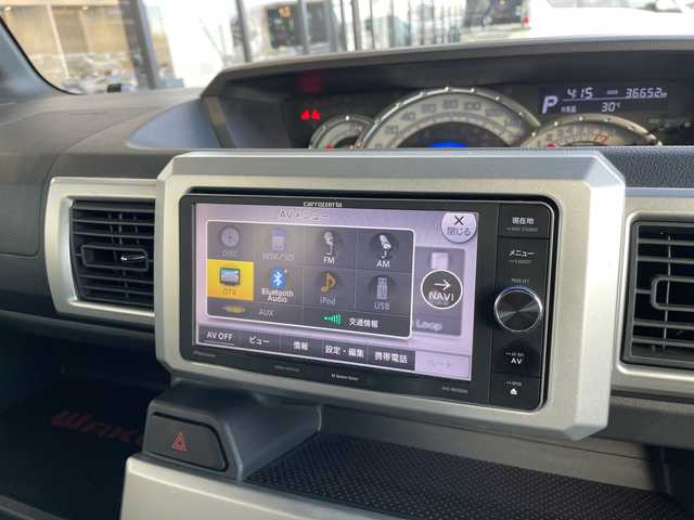 ダイハツ ウェイク G SA 愛知県 2014(平26)年 3.7万km オフビートカーキM SDナビ/フルセグ/バックカメラ/両側パワースライドドア/LEDヘッドライト/衝突軽減システム/純正アルミホイール/スマートキー/プッシュスタート