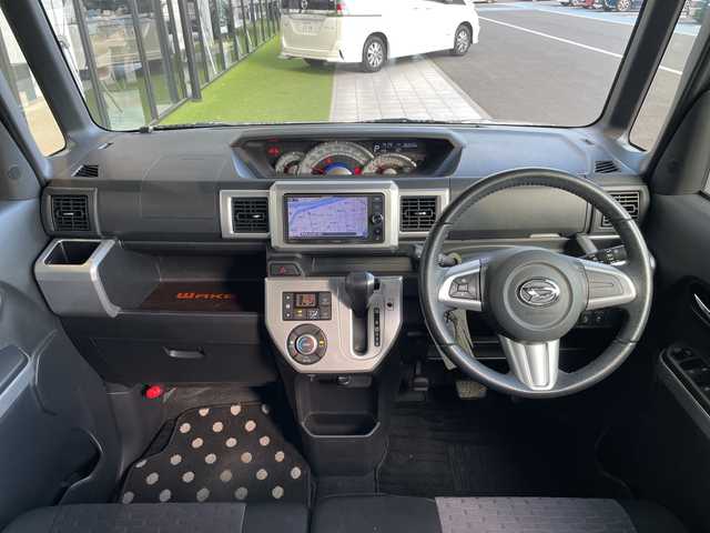 ダイハツ ウェイク G SA 愛知県 2014(平26)年 3.7万km オフビートカーキM SDナビ/フルセグ/バックカメラ/両側パワースライドドア/LEDヘッドライト/衝突軽減システム/純正アルミホイール/スマートキー/プッシュスタート