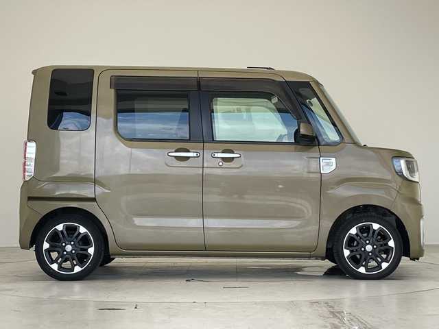 ダイハツ ウェイク G SA 愛知県 2014(平26)年 3.7万km オフビートカーキM SDナビ/フルセグ/バックカメラ/両側パワースライドドア/LEDヘッドライト/衝突軽減システム/純正アルミホイール/スマートキー/プッシュスタート