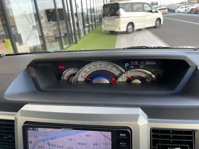 ダイハツ ウェイク G SA 愛知県 2014(平26)年 3.7万km オフビートカーキM SDナビ/フルセグ/バックカメラ/両側パワースライドドア/LEDヘッドライト/衝突軽減システム/純正アルミホイール/スマートキー/プッシュスタート