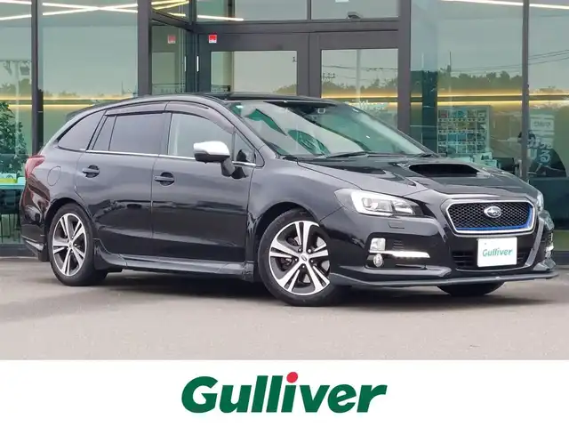 スバル レヴォーグ 1．6GTアイサイト スマートED 東京都 2016(平28)年 6.5万km クリスタルブラックシリカ TANABE メダリオンマフラー/GPSレーダー/アイサイト/・プリクラッシュブレーキ/・全車速追従機能付きクルーズコントロール/・誤発進抑制制御/・車線逸脱抑制機能/・先行車発進お知らせ/・リヤビークルディテクション/プッシュスタート/アイドリングストップ/パドルシフト/純正ナビ/フルセグTV/バック＆左サイドカメラ/ETC/ドライブレコーダー/運転席パワーシート/LEDヘッドライト/ドアバイザー/純正アルミホイール/スマートキー