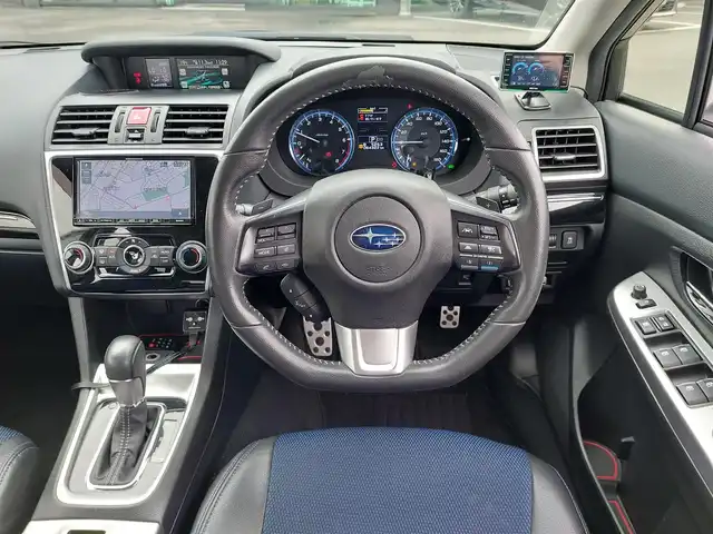 スバル レヴォーグ 1．6GTアイサイト スマートED 東京都 2016(平28)年 6.5万km クリスタルブラックシリカ TANABE メダリオンマフラー/GPSレーダー/アイサイト/・プリクラッシュブレーキ/・全車速追従機能付きクルーズコントロール/・誤発進抑制制御/・車線逸脱抑制機能/・先行車発進お知らせ/・リヤビークルディテクション/プッシュスタート/アイドリングストップ/パドルシフト/純正ナビ/フルセグTV/バック＆左サイドカメラ/ETC/ドライブレコーダー/運転席パワーシート/LEDヘッドライト/ドアバイザー/純正アルミホイール/スマートキー