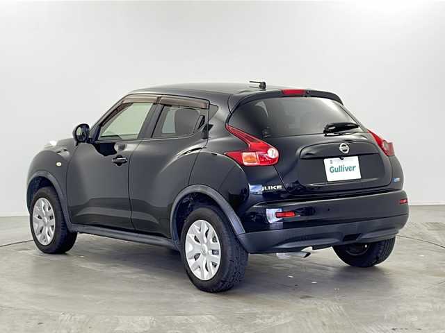 日産 ジューク 15RX タイプV 栃木県 2012(平24)年 7.6万km サファイアブラック 社外ナビ/（CD/DVD/AM/FM/フルセグ）/バックカメラ/ETC/電動格納ミラー/純正フロアマット/プッシュスタート/スマートキー/スペアキー