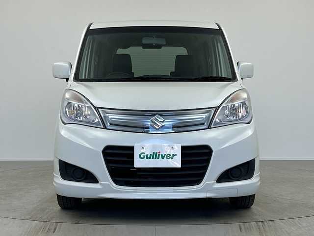 スズキ ソリオ X DJE 奈良県 2015(平27)年 1.9万km パールホワイト レーダーブレーキサポート/社外ナビ　/ETC/片側パワースライドドア/クルーズコントロール/TV/スマートキー/HID/純正アルミ/PS/PW/アイドリングストップ/ABS