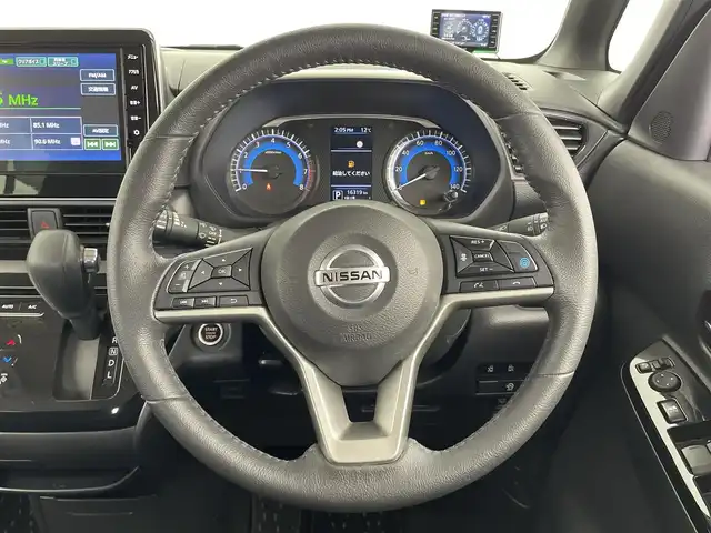 日産 ルークス HWS Gターボ プロパイロットED 大分県 2022(令4)年 1.7万km ホワイトパール プロパイロット/レーダークルーズコントロール/衝突軽減ブレーキ/レーンアシスト/オートハイビーム/純正ディスプレイオーディオ/（Bluetooth/carplay/AM/FM)/アラウンドビューモニター/ビルトインETC/前方ドライブレコーダー/両側パワースライドドア/オートライト/純正LEDヘッドライト/純正アルミホイール/スマートキープッシュスタート/保証書