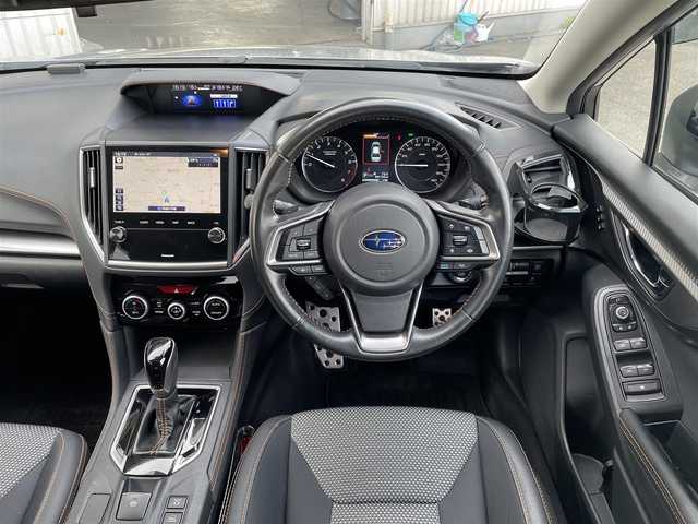 スバル ＸＶ ハイブリッド 2．0e－S アイサイト 神奈川県 2021(令3)年 9万km アイスシルバーメタリック ワンオーナー/純正メモリーナビ（DVD/CD/BD/BT/USB/HDMI/SD/スマホ連携）/フルセグTV/フロント・サイド・バックカメラ/アイサイト/　・先行車発進お知らせ/　・レーンキープアシスト＋中央維持/　・レーダークルーズコントロール/　・後退速度リミッター/ブランドスポットミラー/バックセンサー/前席パワーシート/パドルシフト/ステアリングスイッチ/サイドエアバック＆歩行者保護エアバック/純正フロアマット/社外ドアバイザー/ETC2.0/ルーフレール/リアブラックローマ字エンブレム/トランクスカーフプレート/純正トノカバー/スマートキー　2本/保証書/取扱説明書