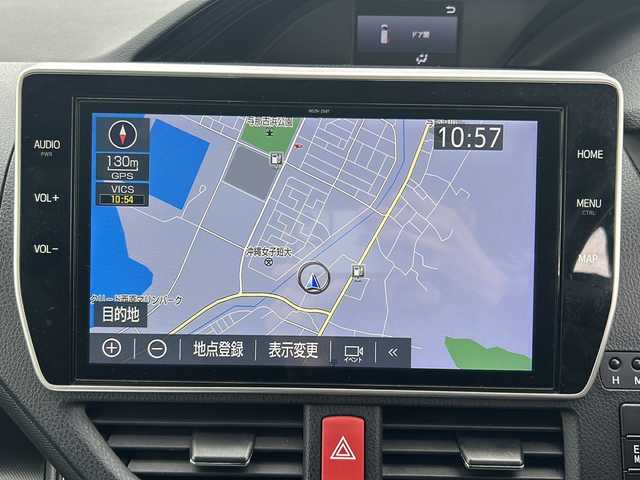 トヨタ ノア Si ダブルバイビーⅡ 沖縄県 2020(令2)年 4.7万km ブラック モデリスタエアロ　/純正１０型ナビ　/　（ＡＭ／ＦＭ／ＣＤ／ＤＶＤ／ＢＴ）　/フルセグＴＶ　/バックモニター　/純正フリップダウンモニター　/トヨタセーフティーセンス　/両側パワスラ　/ハーフレザーシート/クルコン　/純正フロアマット/純正16インチAW/LEDヘッドライト/オートライト/ＥＴＣ