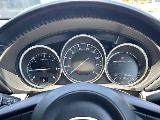 マツダ ＣＸ－５ XD プロアクティブ 宮城県 2018(平30)年 6.8万km ソウルレッドクリスタルM DVD/CD/地デジTV/＝＝＝/アドバンストスマートシティブレーキサポート/後退時スマートシティブレーキサポート/誤発進抑制制御/スマートブレーキサポート/レーダークルーズコントロール/ブラインドスポットモニタリング/車線逸脱警報システム/レーンキープアシストシステム/リアパーキングセンサー/ドライバーアテンションアラート/ヘッドアップディスプレイ/純正ナビ/・Bluetooth/バックカメラ/ETC（バイザー裏）/革巻きステアリング/ステアリングスイッチ/MTモード付AT/電動パーキングブレーキ/ブレーキホールド/アダプティブLEDヘッドランプ/オートライト/スマートキー/プッシュスタート/電動格納ミラー/純正17インチAW/純正ラバーマット/ドアバイザー/トノカバー/W/サイド/カーテンエアバッグ