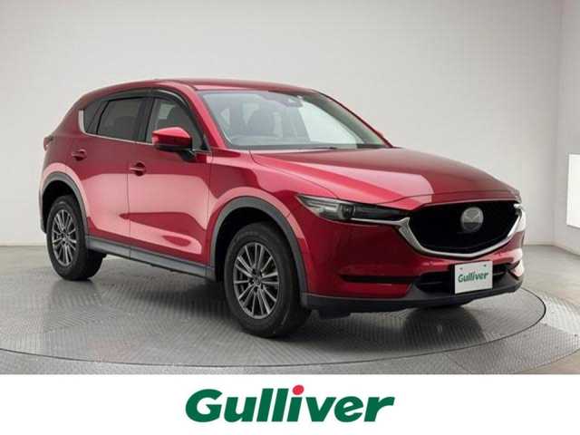 マツダ ＣＸ－５ XD プロアクティブ 兵庫県 2018(平30)年 6.8万km ソウルレッドクリスタルM DVD/CD/地デジTV/＝＝＝/アドバンストスマートシティブレーキサポート/後退時スマートシティブレーキサポート/誤発進抑制制御/スマートブレーキサポート/レーダークルーズコントロール/ブラインドスポットモニタリング/車線逸脱警報システム/レーンキープアシストシステム/リアパーキングセンサー/ドライバーアテンションアラート/ヘッドアップディスプレイ/純正ナビ/・Bluetooth/バックカメラ/ETC（バイザー裏）/革巻きステアリング/ステアリングスイッチ/MTモード付AT/電動パーキングブレーキ/ブレーキホールド/アダプティブLEDヘッドランプ/オートライト/スマートキー/プッシュスタート/電動格納ミラー/純正17インチAW/純正ラバーマット/ドアバイザー/トノカバー/W/サイド/カーテンエアバッグ