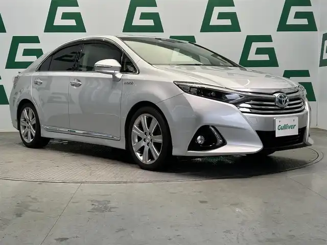 トヨタ ＳＡＩ G 鹿児島県 2014(平26)年 5.2万km シルバーM 純正メモリナビ/（CD/DVD/フルセグ/Bluetooth/AUX）/ビルトインETC/純正前方ドライブレコーダー/バックカメラ/オールオートパワーウィンドウ/チルト&テレスコピックステアリング/ステアリングリモコン/前席パワーシート/（運転席メモリー機能付）/純正LEDヘッドライト/フロントフォグランプ/オートライト/純正フロアマット/純正ドアバイザー/純正18インチアルミ
