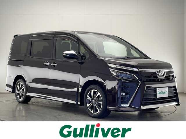 トヨタ ヴォクシー ZS 煌 宮崎県 2018(平30)年 5.3万km ボルドーマイカメタリック アルパインナビオーディオ(EX11Z)/　CD/DVD/FM/AM/SD/Bluetooth/バックカメラ/プッシュスタート/ステアリングスイッチ/クルーズコントロール/アイドリングストップ/電動格納ミラー/ウインカーミラー/ドアバイザー/純正フロアマット/両側パワースライドドア/ETC/オートマチックハイビーム