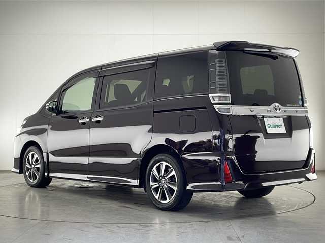 トヨタ ヴォクシー ZS 煌 宮崎県 2018(平30)年 5.3万km ボルドーマイカメタリック アルパインナビオーディオ(EX11Z)/　CD/DVD/FM/AM/SD/Bluetooth/バックカメラ/プッシュスタート/ステアリングスイッチ/クルーズコントロール/アイドリングストップ/電動格納ミラー/ウインカーミラー/ドアバイザー/純正フロアマット/両側パワースライドドア/ETC/オートマチックハイビーム