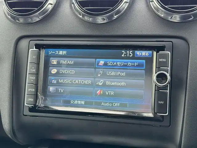 アウディ ＴＴクーペ 1．8 TFSI Sライン 滋賀県 2014(平26)年 3万km 白 純正メーカーナビ/　フルセグ Bluetooth CD DVD  ミュージックサーバー/ハーフレザーシート（黒）/ビルトインETC/純正HIDヘッドライト/フォグランプ/オートライト/純正18アルミ/純正フロアマット/スペアキー/電動格納ミラー/