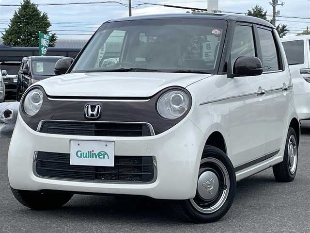 ホンダ Ｎ ＯＮＥ G SS ブラウンスタイルパッケージ 道央・札幌 2016(平28)年 9.2万km プレミアムホワイトパールⅡ ４WD/ワンオーナー/社外SDナビ/CD/DVD/BT/フルセグ/横滑り防止装置/ECONモード/バックカメラ/ビルトインETC/前席シートヒーター/ステアリングリモコン/プッシュスタート/スマートキー/HIDヘッドライト/オートライト/電動格納ミラー/ヒーテッドドアミラー/ウィンカーミラー/純正フロアマット/社外エンジンスターター