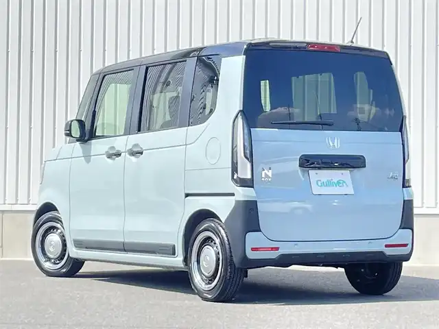 ホンダ Ｎ ＢＯＸ JOY ターボ 群馬県 2024(令6)年 0.9万km フィヨルドミストパール ワンオーナー/純正9インチナビ/（CD/DVD/SD/MSV/Bluetooth/AppleCarPlay）/フルセグテレビ/バックカメラ/ホンダセンシング/・衝突軽減ブレーキ/・歩行者事故低減ステアリング/・路外逸脱抑制機能/・渋滞追従機能付アダプティブクルーズコントロール/・車線維持支援システム/・誤発進抑制機能/・近距離衝突軽減ブレーキ/・先行車発進お知らせ機能/・標識認識機能/・オートハイビーム/・後方誤発進抑制機能/・パーキングセンサーシステム/両側パワースライドドア/LEDヘッドランプ/ブラックルーフ/ブラックドアミラー/ハーフレザーシート/シートヒーター/ETC/プッシュスタート/ドライブレコーダー/リアヒーターダクト/シートバックテーブル/アームレスト/保証書/取扱説明書/スペアキー