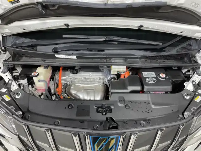 トヨタ アルファードハイブリット S タイプゴールド 福岡県 2021(令3)年 3.8万km ホワイトパールクリスタルシャイン 純正ナビ/フルセグテレビ/バックカメラ/純正フリップダウンモニター/両側パワースライドドア/パワーバックドア/レーダークルーズコントロール/プッシュスタート/ETC