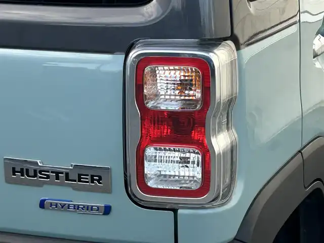 スズキ ハスラー Jスタイル Ⅱ ターボ 山形県 2022(令4)年 4.9万km オフブルーメタリック/ガンメタリック2トーンルーフ 禁煙車/ターボ/4WD/アダプティブクルーズコントロール/アイドリングストップ/デュアルカメラブレーキ/レーンキープアシスト/コーナーセンサー/車線逸脱警報/横滑り防止装置/盗難防止装置/LEDヘッドライト/オートライト/フロントフォグランプ/全周囲カメラ/ドライブレコーダー/シートヒーター（D/N）/純正フロアマット/純正ドアバイザー/保証書/取扱説明書