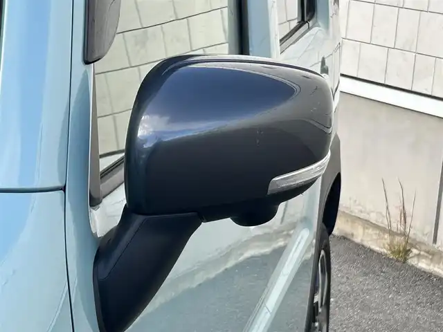 スズキ ハスラー Jスタイル Ⅱ ターボ 山形県 2022(令4)年 4.9万km オフブルーメタリック/ガンメタリック2トーンルーフ 禁煙車/ターボ/4WD/アダプティブクルーズコントロール/アイドリングストップ/デュアルカメラブレーキ/レーンキープアシスト/コーナーセンサー/車線逸脱警報/横滑り防止装置/盗難防止装置/LEDヘッドライト/オートライト/フロントフォグランプ/全周囲カメラ/ドライブレコーダー/シートヒーター（D/N）/純正フロアマット/純正ドアバイザー/保証書/取扱説明書