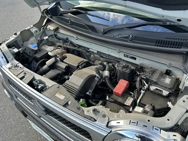 スズキ ハスラー Jスタイル Ⅱ ターボ 山形県 2022(令4)年 4.9万km オフブルーメタリック/ガンメタリック2トーンルーフ 禁煙車/ターボ/4WD/アダプティブクルーズコントロール/アイドリングストップ/デュアルカメラブレーキ/レーンキープアシスト/コーナーセンサー/車線逸脱警報/横滑り防止装置/盗難防止装置/LEDヘッドライト/オートライト/フロントフォグランプ/全周囲カメラ/ドライブレコーダー/シートヒーター（D/N）/純正フロアマット/純正ドアバイザー/保証書/取扱説明書