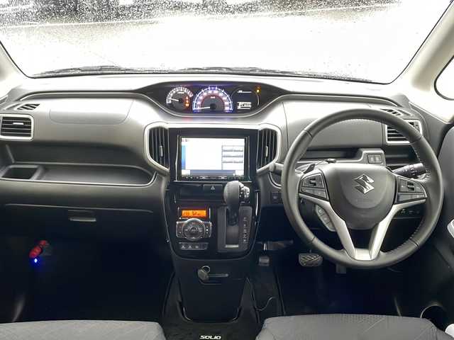 スズキ ソリオ バンディット HV MV 新潟県 2020(令2)年 3.2万km ミネラルグレーM 純正8インチナビ：AVIC-RLS901II/（BT/DTV/FM/AM/フルセグ）/全周囲カメラ/前後ドライブレコーダー/両側パワースライドドア/ビルトインETC/オートライト/LEDライト/nanoe/シートヒーター/衝突軽減/パドルシフト/フォグランプ/電動格納ミラー