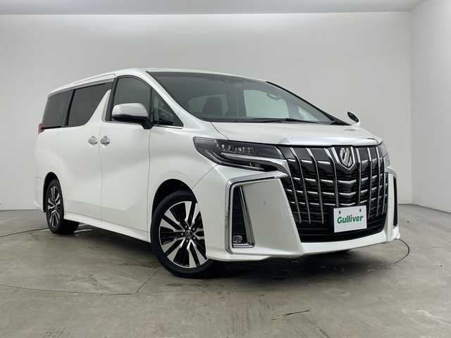 トヨタ アルファード S 兵庫県 2019(平31)年 6.9万km ホワイトパールクリスタルシャイン ・社外9インチナビ/CD/DVD/TV/SD/BT/・バックカメラ/・ETC/・社外前後ドライブレコーダー/・両側パワースライドドア/・トヨタセーフティセンス/・クリアランスソナー/・レーントレーシングアラート/・パーキングサポートブレーキ/・プリクラッシュセーフティ/・ロードサインアシスト/・ナノイー/・レーダークルーズコントロール/・オートマチックハイビーム/・オートライト/・スマートキー/・LEDヘッドライト/・LEDフォグランプ