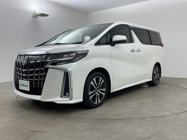 トヨタ アルファード S 兵庫県 2019(平31)年 6.9万km ホワイトパールクリスタルシャイン ・社外9インチナビ/CD/DVD/TV/SD/BT/・バックカメラ/・ETC/・社外前後ドライブレコーダー/・両側パワースライドドア/・トヨタセーフティセンス/・クリアランスソナー/・レーントレーシングアラート/・パーキングサポートブレーキ/・プリクラッシュセーフティ/・ロードサインアシスト/・ナノイー/・レーダークルーズコントロール/・オートマチックハイビーム/・オートライト/・スマートキー/・LEDヘッドライト/・LEDフォグランプ