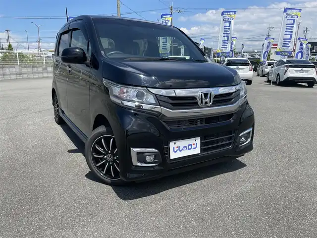ホンダ Ｎ ＷＧＮ カスタム G Lパッケージ 大阪府 2018(平30)年 5.7万km クリスタルブラックパール (株)IDOMが運営する【じしゃロン堺店】の自社ローン専用車両になります。/こちらは現金またはオートローンご利用時の価格です。自社ローンご希望の方は別途その旨お申付け下さい