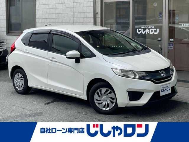 ホンダ フィット 13G Lパッケージ 愛知県 2015(平27)年 4.6万km プレミアムホワイトパール (株)IDOMが運営する【じしゃロン豊川店】の自社ローン専用車両になります。こちらは現金またはオートローンご利用時の価格です。自社ローンご希望の方は別途その旨お申付け下さい/ 純正ディーラーナビ/　◯ CD再生機能/ ETC/ バックカメラ/ プッシュスタート/ ドライブレコーダー/ ウインカーミラー/ ドアバイザー/ 純正フロアマット