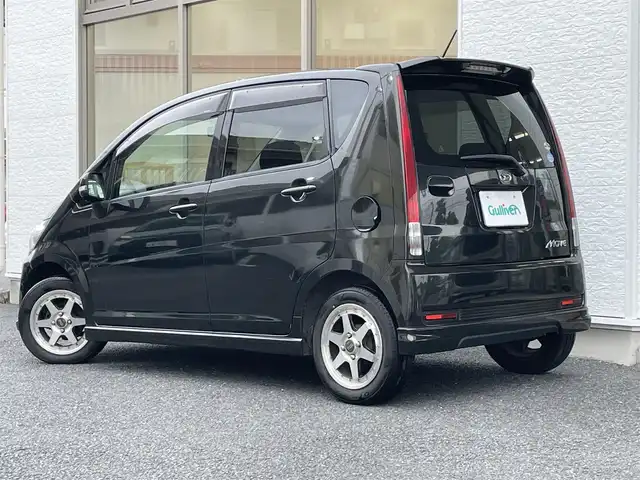 ダイハツ ムーヴ カスタム X LTD 神奈川県 2007(平19)年 5.7万km アストラルブラッククリスタルマイカ 社外ポータブルナビ／ワンセグTV/社外CD／MD/ビルトインETC/スマートキー/オーバーヘッドコンソール/純正フロアマット/オートライト/HIDヘッドライト/フォグランプ/ウィンカーミラー/ドアバイザー/社外１４インチAW/保証書/取扱説明書