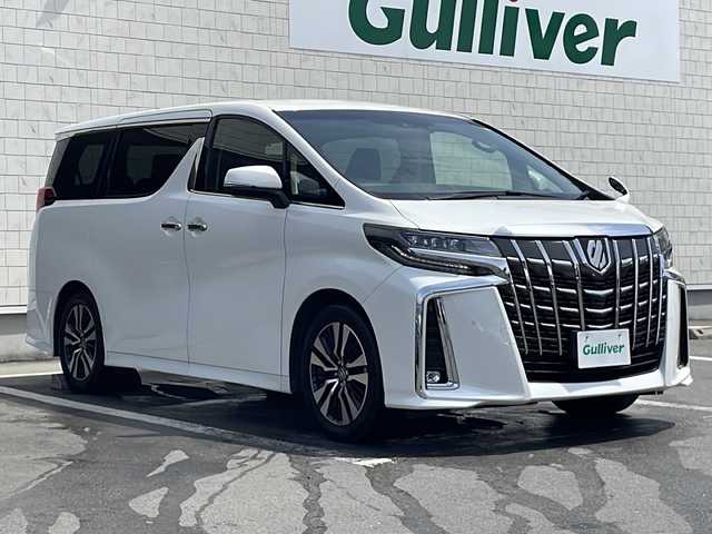 トヨタ アルファード S Cパッケージ 静岡県 2020(令2)年 5.3万km ホワイトパールクリスタルシャイン DAナビ/地デジTV/純正CD/DVD/Bluetooth/バックカメラ/フリップダウンリアモニター/両側パワースライドドア/パワーバックドア/合成レザーシート/シートヒーター＆エアシート/セーフティセンス/オートハイビーム/レーダークルーズコントロール/シーケンシャルウインカー/純正18インチAW/2.0ETC
