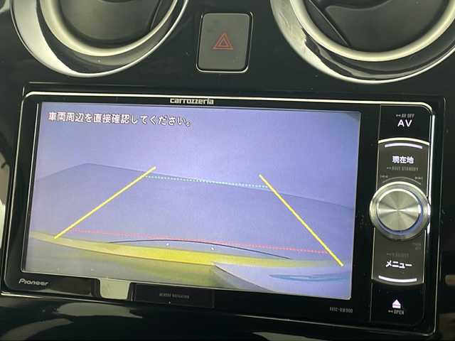 日産 ノート e－パワー X 栃木県 2016(平28)年 6.5万km オリーブグリーン e-POWER/純正７インチナビ/（CD/DVD/FM/AM/BT)/バックカメラ/衝突被害軽減装置/レーンキープアシスト/横滑り防止装置/ETC/電動格納ミラー/ウインカーミラー/オートエアコン/スマートキー/プッシュスタート/ドアバイザー/LEDライト