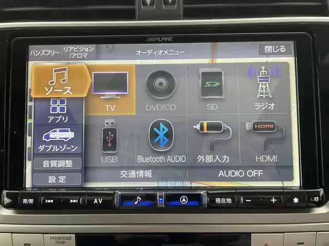 トヨタ ランドクルーザー プラド TX Lパッケージ 富山県 2023(令5)年 3.2万km ブラック サンルーフ/社外9型ナビ（AM/FM/BT/DVD/USB/HDMI）/フルセグTV/バックカメラ/ドライブレコーダー/ETC/レザーシート/前席パワーシート/前席シートヒーター/前席エアシート/衝突被害軽減システム/レーダークルーズコントロール/レーンキープアシスト/コーナーセンサー/横滑り防止装置/オートLEDライト/純正フロアマット/マーテルギア製アルミホイール/革巻きステアリング/ステアリングスイッチ/リフトアップ有