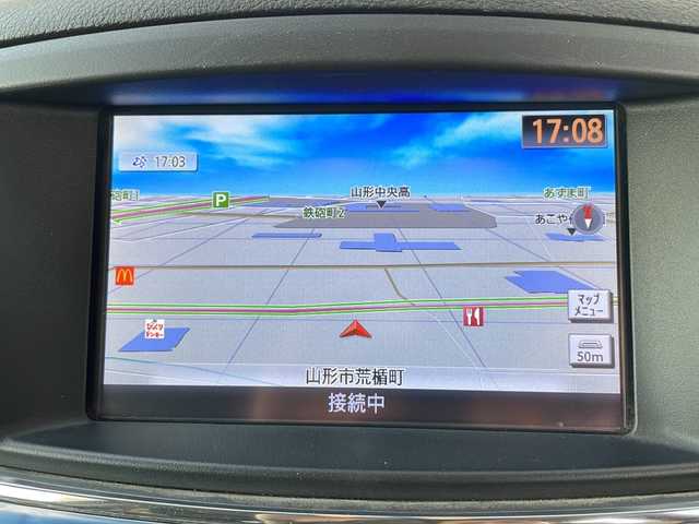 日産 エルグランド 250HWS アーバンクロム 山形県 2018(平30)年 5.6万km ブリリアントホワイトパール ・ワンオーナー/・純正ナビ/ＣＤ/DVD/フルセグ/ＢＴ/・純正フリップダウンモニター/・両側パワースライドドア/・全周囲カメラ/・パワーバックドア/・ハーフレザーシート/・ＴＶキャンセラー/・オートライト/・ＬＥＤヘッドライト/・クルーズコントロール/・ドライブレコーダー/・純正リモコンエンジンスターター/・純正アルミ（ノーマルタイヤ装着）車載/・スマートキー2個