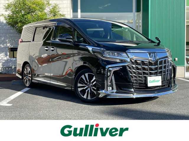 トヨタ アルファード S Cパッケージ 愛媛県 2018(平30)年 7.5万km ブラック 1オーナー/アルパイン BIGX　11インチナビ/アルパイン12.8 フリップダウンモニター /アルパイン前方ドラレコ  DVR-C02W/デジタルインナーミラー/3眼LEDライト/サンルーフ/モデリスタエアロ/ITSコネクト/バックカメラ/サイドカメラ/純正カーテン/シートヒーター/エアシート/パワーシート/メモリーシート/ビルトインETC/寒冷地仕様