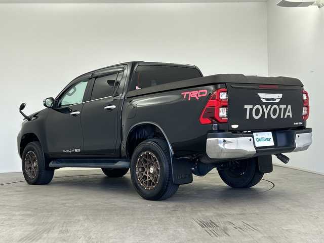 トヨタ ハイラックス Z 三重県 2021(令3)年 5.8万km アティチュードブラックマイカ /禁煙車 //TRD //RAYSホイール //純正ナビ //バックカメラ　//前後コーナーセンサー// トヨタセーフティーセンス //レーダークルーズコントロール //レーンキープアシスト //ETC //プッシュスタート //スマートキー